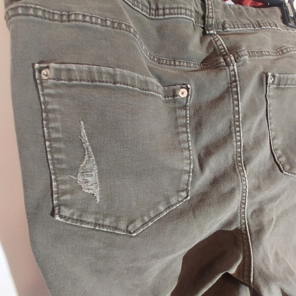 Love & Legend olive skinny jeans - Picture 5 of 6